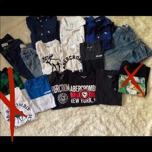 Boys Abercrombie 11/12 Lot